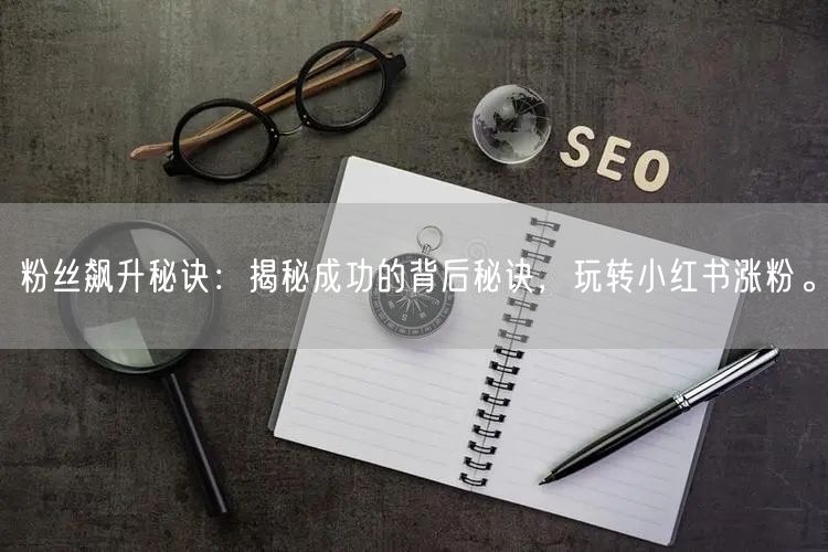 粉丝飙升秘诀：揭秘成功的背后秘诀，玩转小红书涨粉。